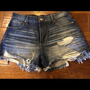 Distressed Denim Jean Shirts